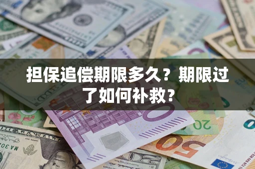北京担保追偿期限多久？期限过了如何补救？