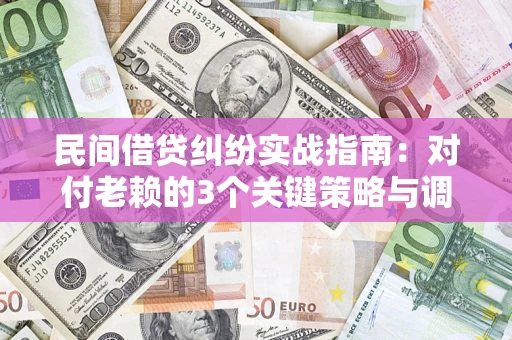 北京民间借贷纠纷实战指南：对付老赖的3个关键策略与调解盲区解析