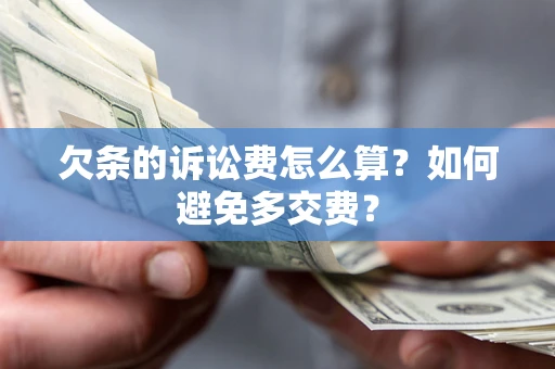 北京欠条的诉讼费怎么算？如何避免多交费？