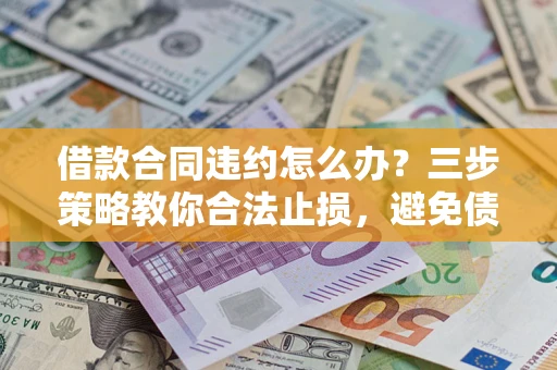 北京借款合同违约怎么办？三步策略教你合法止损，避免债务危机升级