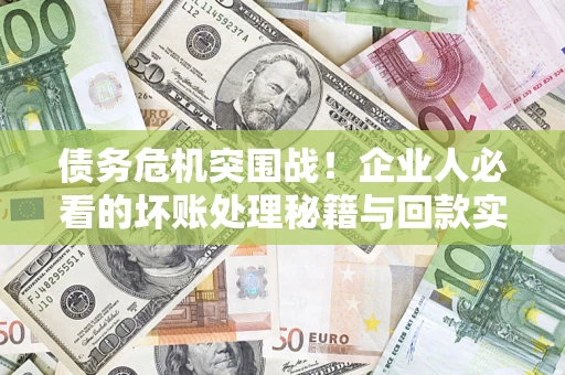 北京债务危机突围战！企业人必看的坏账处理秘籍与回款实战指南